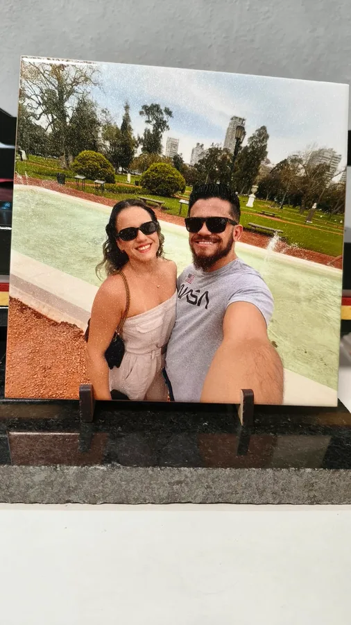 Azulejo personalizado com foto