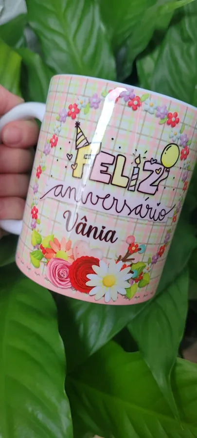 Caneca de aniversário