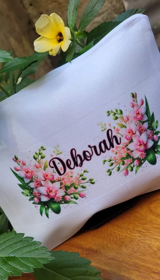 Necessaire personalizada com nome