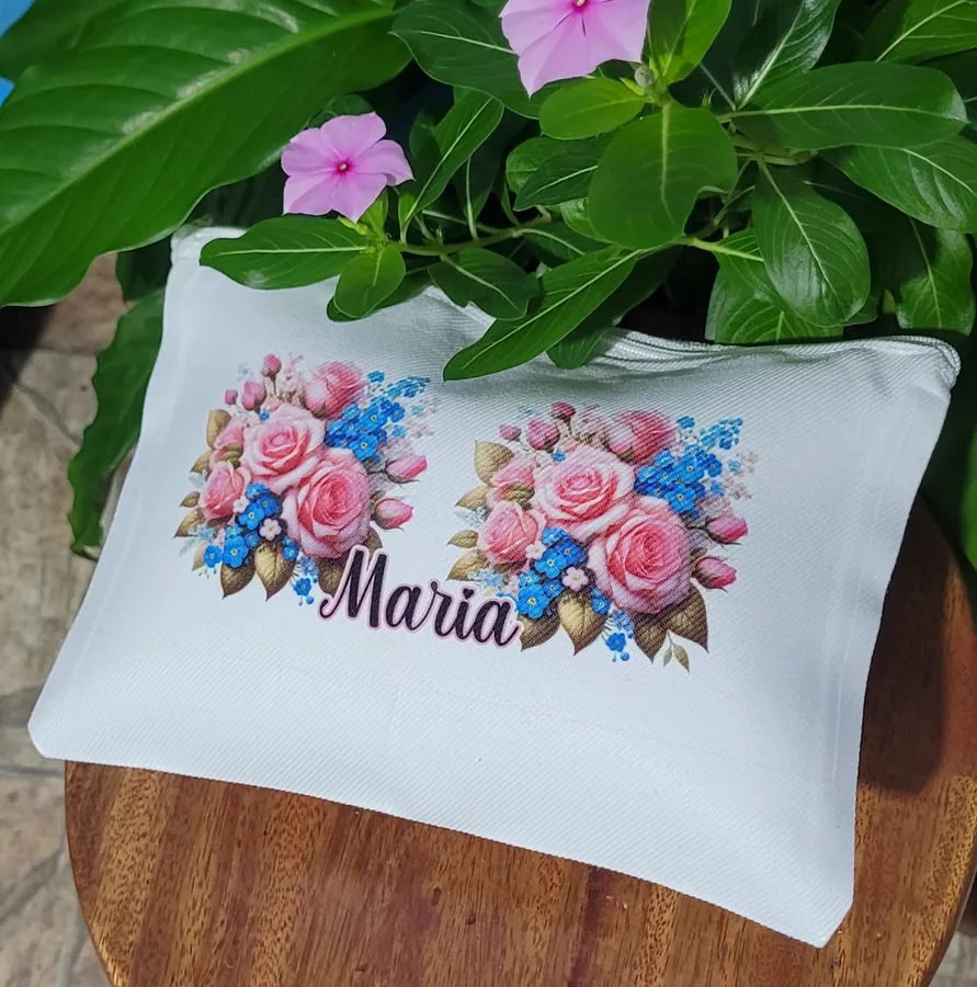 Necessaire personalizada com nome