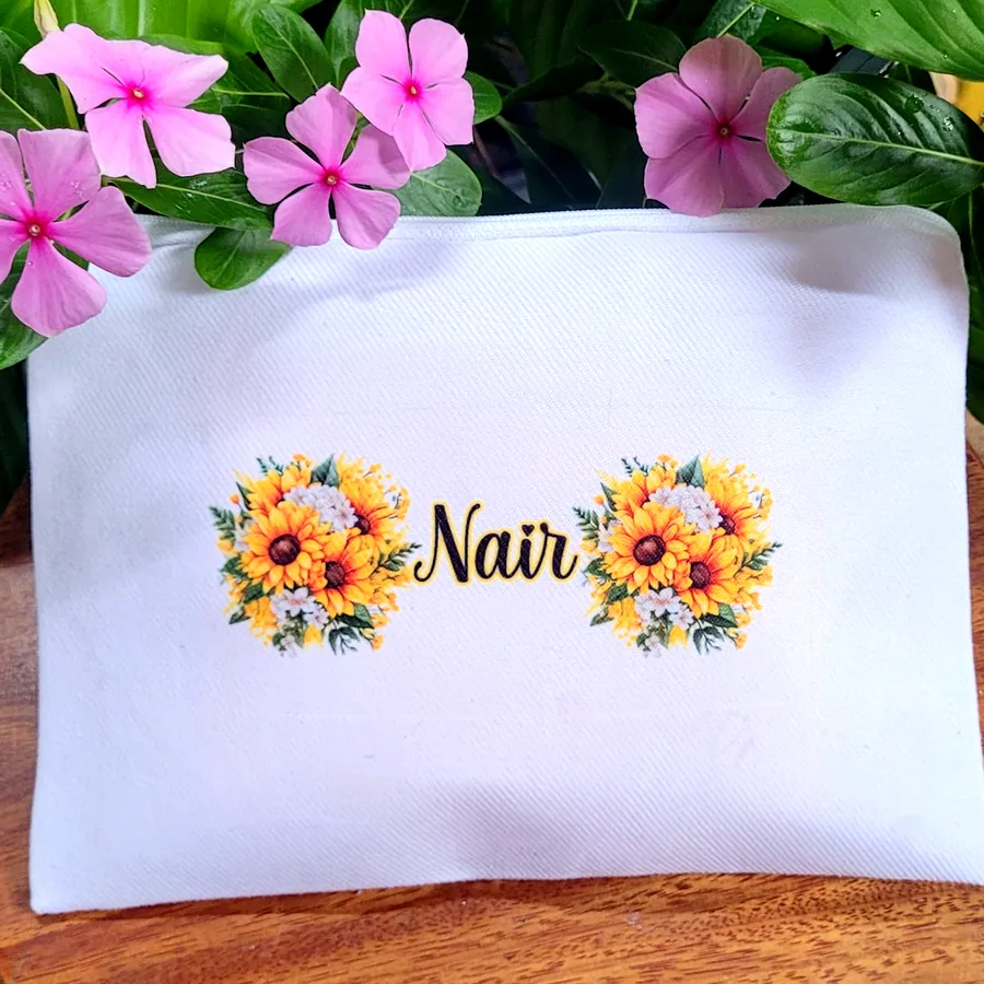 Necessaire personalizada com nome