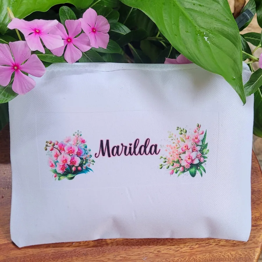 Necessaire personalizada com nome